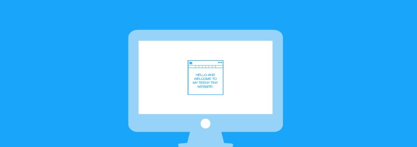 tiny website, redesign your website